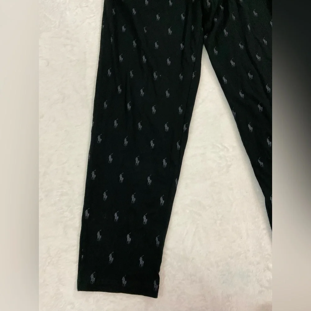 Men’s Polo Ralph Lauren Black Cotton Pajama Pants
